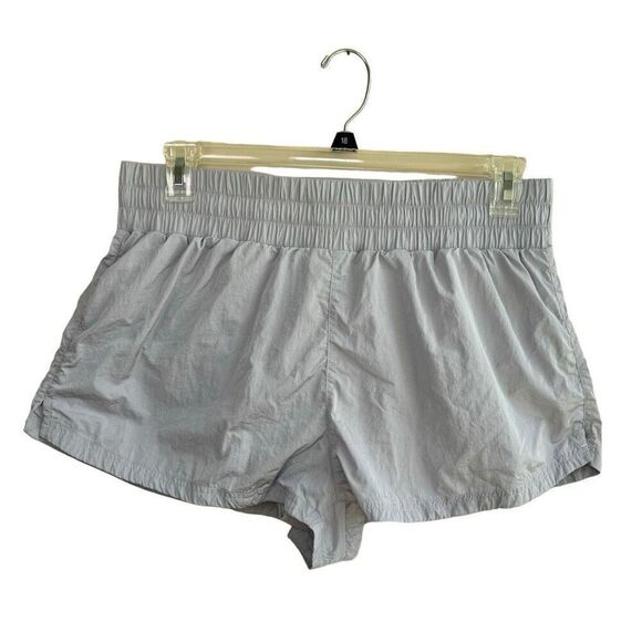 Varley Kallin Running Short Metallic Woven Lilac Women’s Size Large - Picture 1 of 6